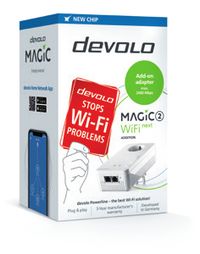 Devolo Magic 2 WiFi next Single - Powerline Adapter - 1200 Mbps - White