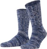 FALKE Brooklyn katoenen sokken heren blauw - maat 39-42