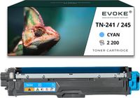 Evoke Tonercartridge voor Brother TN-245 cyaan, 2200 pagina's