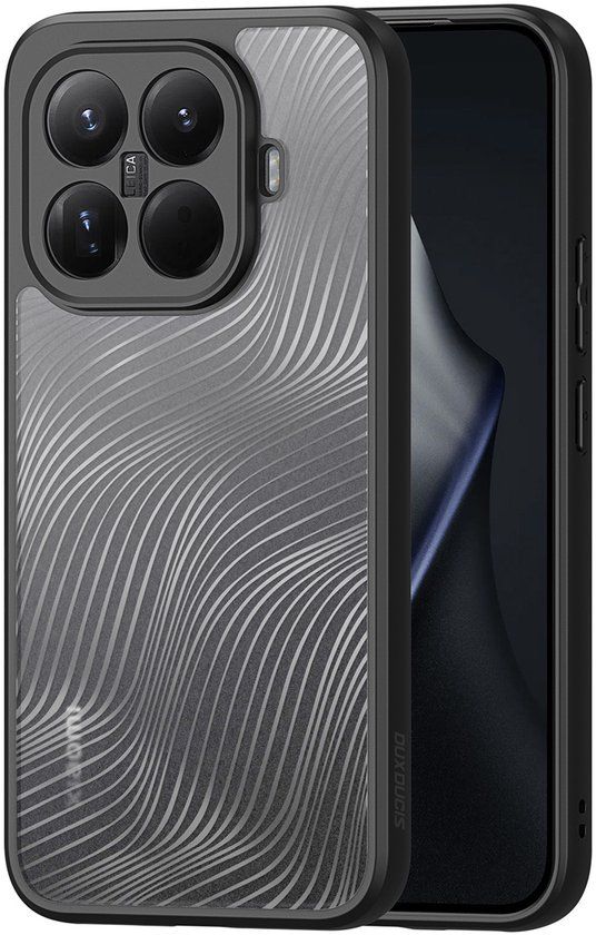 Dux Ducis Aimo Series Hoesje voor Xiaomi 15T Pro - Transparant TPU Back Cover - Zwart