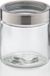 Kela Pot de conservation, 0.8 L, Verre, Inox, 11 cm