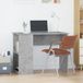 Maison Exclusive - Bureau couleur béton, 100x55x75 cm, fabriqué en panneau de fibres de bois