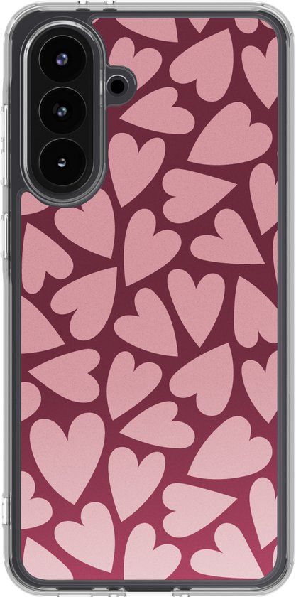 imoshion Hoesje - Geschikt voor Samsung Galaxy A36 - Design hoesje - Hearty Blush