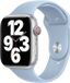 123watches Bracelet de sport - Bleu clair - Silicone - S/M - Convient pour Apple Watch