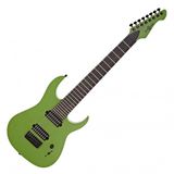 Gear4music Harlem S 8-snarige Elektrische Gitaar, Slime Green