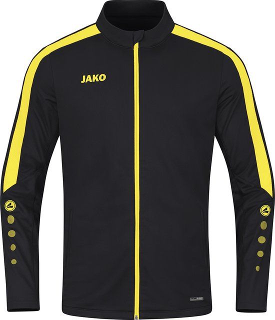 JAKO Power Polyestervest - Zwart/Geel - Maat S - Heren