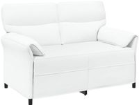 vidaXL Bank 100% polyester metalen frame MDF, Multiplex