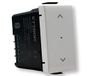 Elektronova Schakelaar voor rolluiken Zigbee/Tuya verbonden Smart wifi-module compatibel met houders Bticino Matix wit