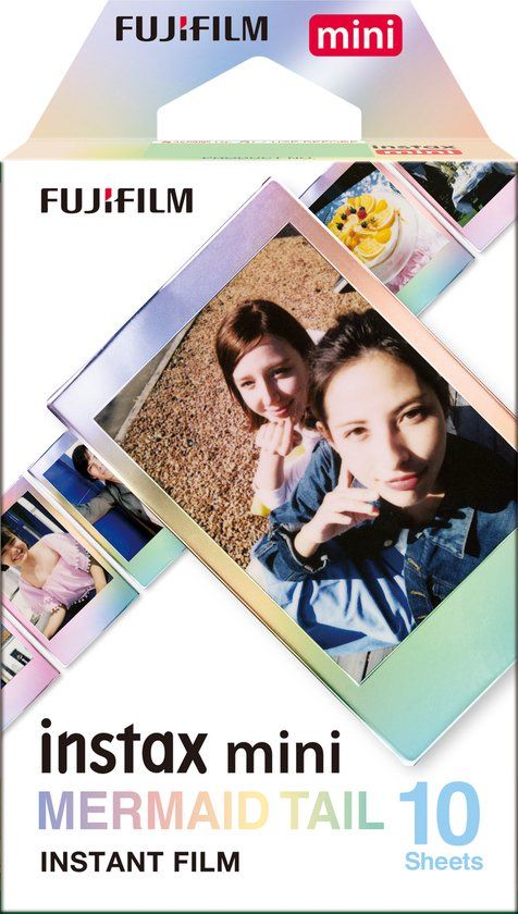 FUJIFILM instax Mermaid Tail Instant Film - 10 Sheets