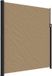 vidaXL Pare-vent rétractable 220x600 cm taupe