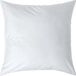 Homescapes Taie d'oreiller 60x60 cm – Blanc – 100% Percale de Coton Égyptien – 200 TC