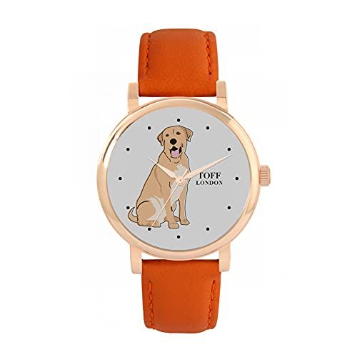 Toff London Beige Labrador Retriever Hondenhorloge - 5059656703716