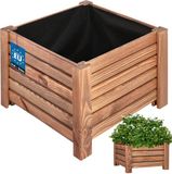 KOTARBAU® Houten Plantenbak, Kiefernhout, 38 x 38 x 30 cm, Bruin