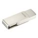 Hama Rotate Pro clé USB 64 Go USB Type-A 3.2 Gen 1 (3.1 Gen 1) Argent