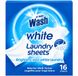 At Home - Wasmachine Doekjes Witte Was - 6 x 16 stuks - Voordeelverpakking