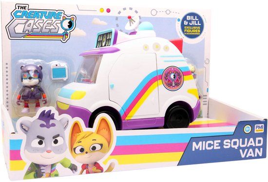 BOTI Speelgoed Mice Squad Van Kit & Sam - Creature Cases Busje Avontuur