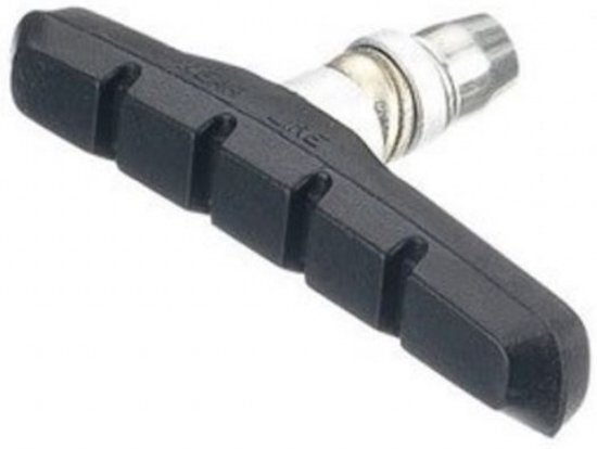 Alhonga Remblokken V-brake 70 X 15 Mm Zwart 50 Stuks zwart