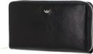 Golden Head Leren portemonnee Colorado RFID Protect RV-Damenbörse 2804 Schwarz zwart