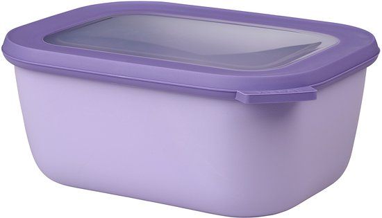 Mepal Multikom Cirqula vershouddoos 1500 ml Rechthoekig Vivid lilac