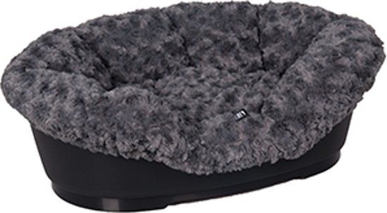 Flamingo Overtrek voor plastieken hondenmand cuddly 60-70 cm