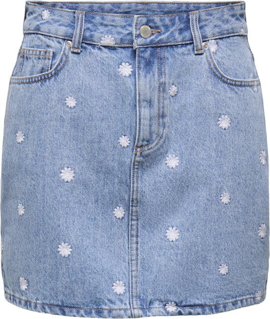 ONLY - ONLSTELLA DAISY SHORT SKIRT DNM NOOS - Dames - Rokken