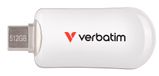 Verbatim Plectra Serie USB-C 3.0 PenDrive 512 Go Blanc