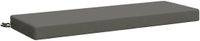vidaXL Bankkussen SOEST 100% Polyester Grijs 120 x 40 x 8 cm