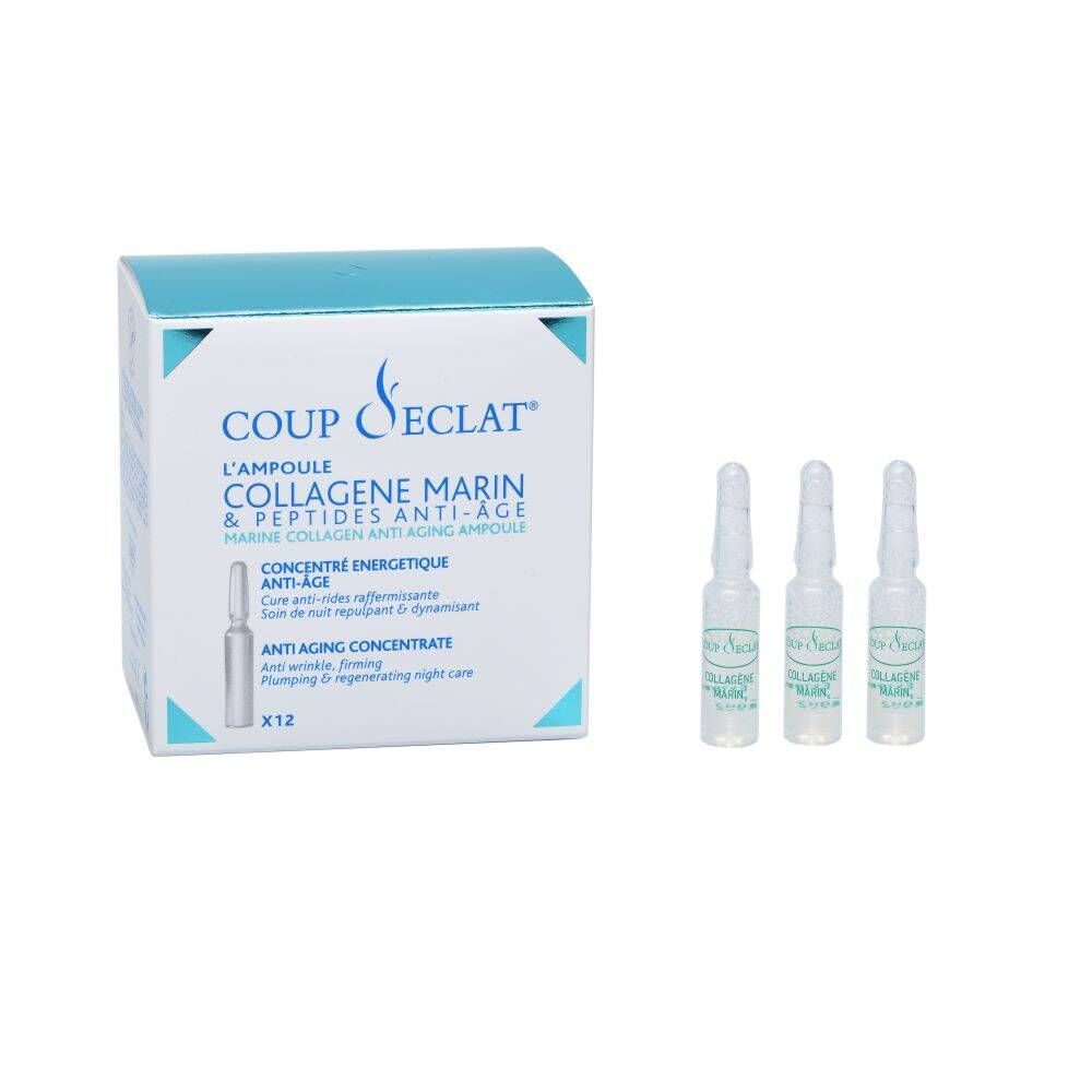 Coup D'Eclat® Marine Collagen Anti-Ageing Ampoule - 12 x 1 ml