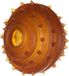 Flamingo Rubba - Jouets Chien - Rubba Bal en Caoutchouc avec Picots Marron 9x9x7cm