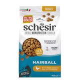 Schesir 8x Monoproteïne Promo Kattenvoer Droog Hairball Kip 400 gr