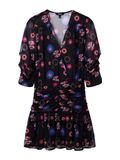 Desigual Jurk 'MOONI-LACROIX' blauw / pink / rood / zwart