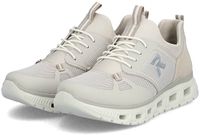 Rieker Dames Slippers Sneaker Vegan MemoSoft Elastisch M6078-60 Beige