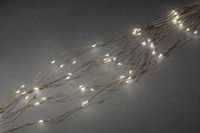 Konstsmide Micro LED Lichtsnoer Cascadestrings met druppels
