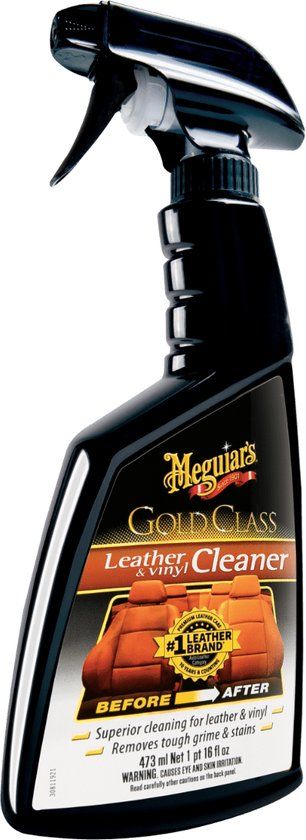 Meguiar's Gold Class Leather & Vinyl Cleaner Spray - 473ml
