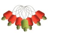 KnitPro Stekenmarkeerders Orange Lily - 21 stuks
