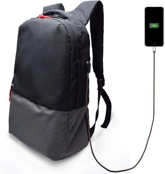 Ewent EW2529 Laptop and Tablet Backpack - Grey