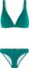 Protest PRTAnni Bikini Set Dames Peacock Green