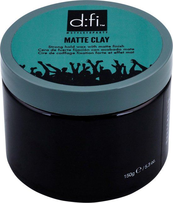 D:fi Matte Clay Strong Hold Wax - 50g