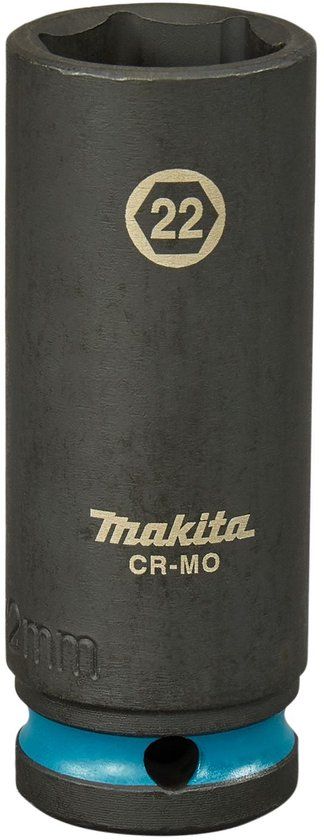 Makita E-16514 Impact Black Krachtdop 1/2 lang | 22 mm