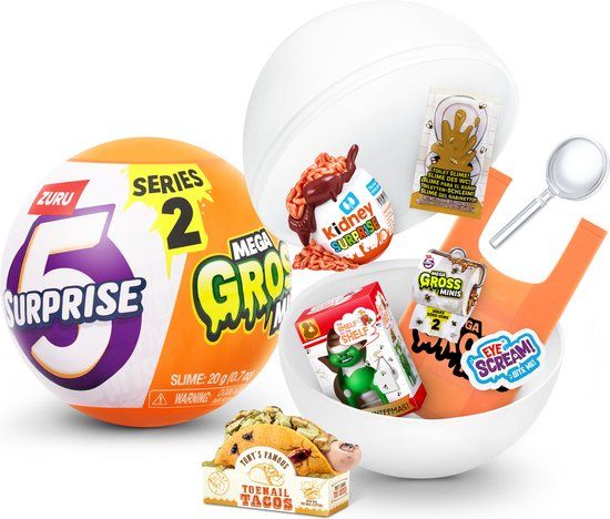 5 Surprise Mega Gross Minis Serie 2 van ZURU