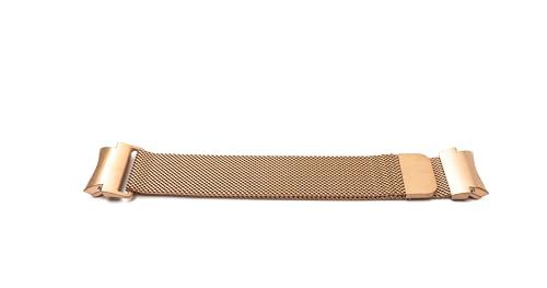 System-S Armband Milanees metaal voor Galaxy Watch 6 Classic smartwatch in roze, metallic/roze, Eine Grösse, Klassiek