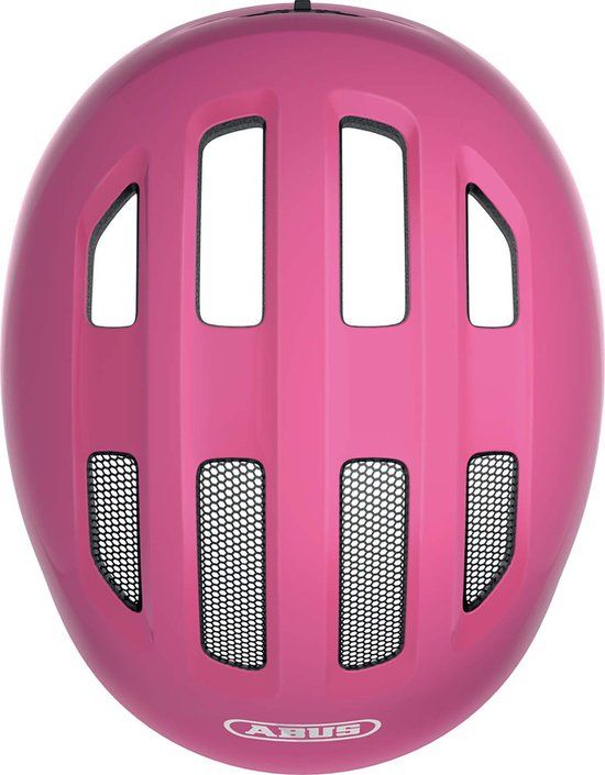 Abus Smiley 3.0 Kinderfietshelm - Shiny Pink - S (45-50 cm)