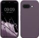 kwmobile hoesje geschikt voor Google Pixel 9a - Hoesje met siliconen coating - Smartphone case in Bleke iris