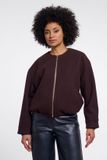 Rino & Pelle Mona bomber jacket - Chocolate bean - Maat 38