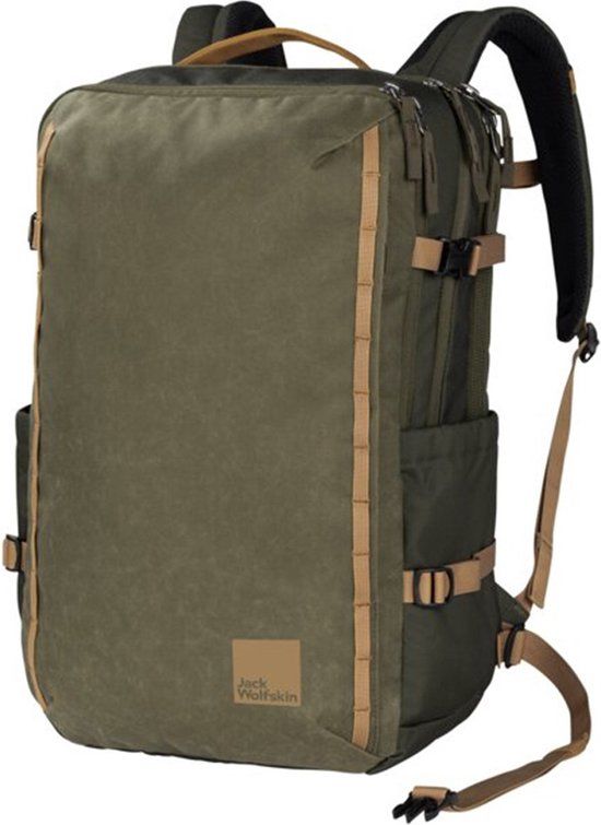 Jack Wolfskin Hallgarten Rugzak - Island Moss - 32L - 15 inch Laptopvak - Unisex