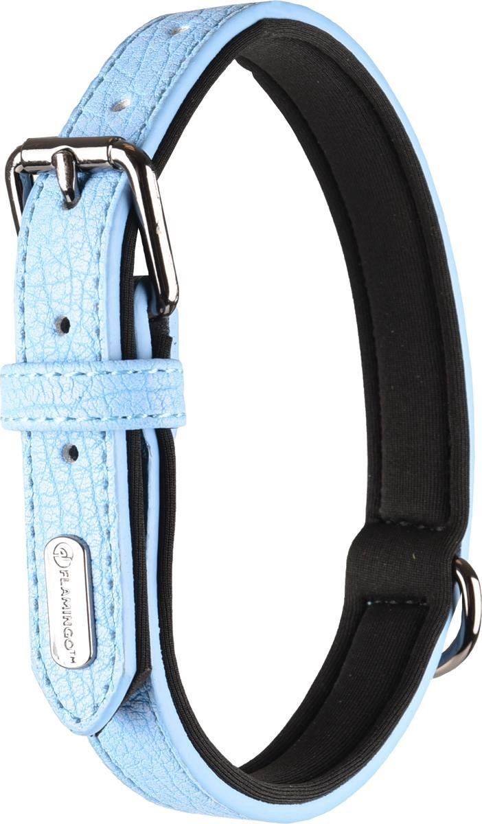 FLAMINGO Halsband Leza Blauw - Blauw - 29 - 35 cm x 15 mm