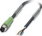 Phoenix Contact 1681787 Sensor/actuator connector, geassembleerd M8 Aantal polen: 4 Stekker, recht 1.50 m 1 stuk(s)