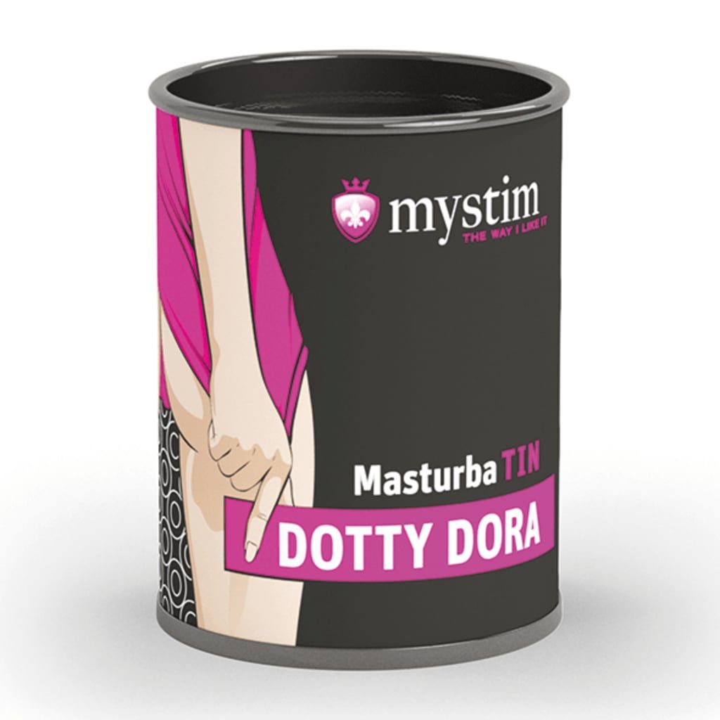 Mystim Dotty Dora Masturbator - Wit - Siliconen