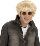 Widmann Korte blonde pruik voor heren