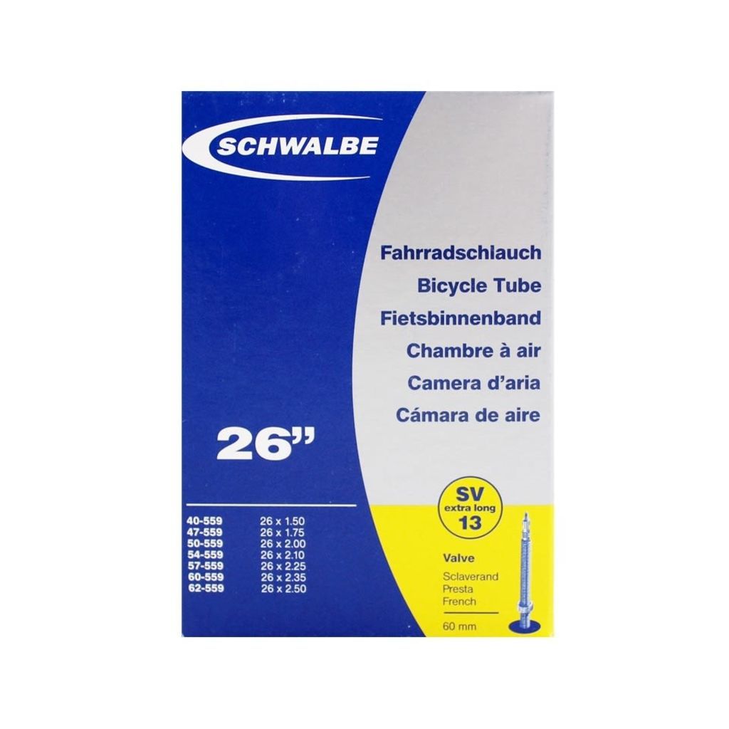 Schwalbe SV13 - Binnenband Fiets - Frans Ventiel - 26 inch